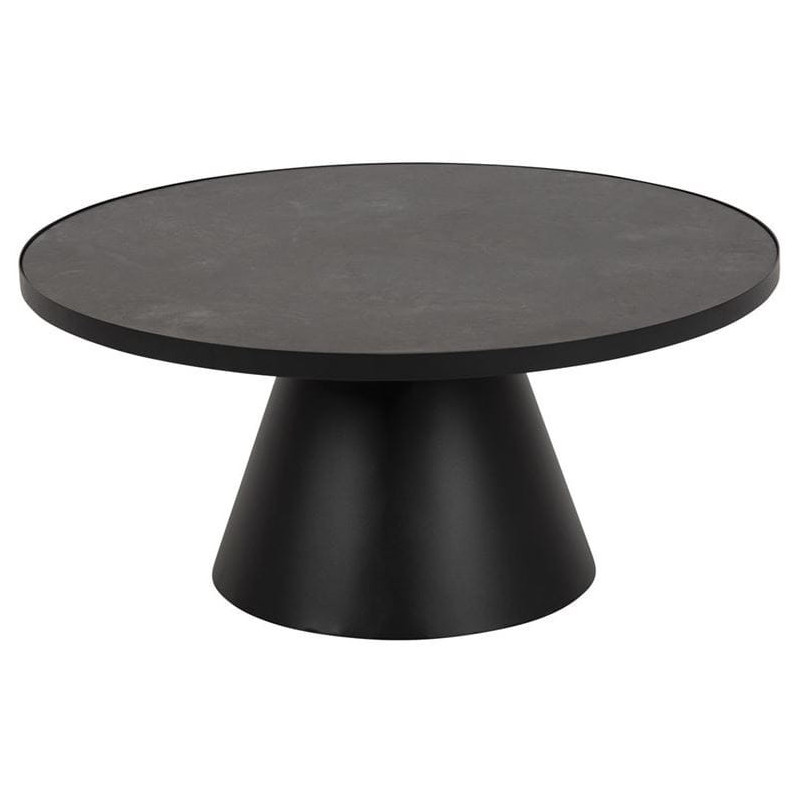Stolik kawowy Soli czarny  85 cm Actona