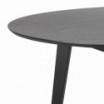 Stół Roxby śr. 140 cm czarny