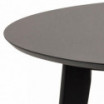 Stół Roxby 105cm okrągły czarny Actona