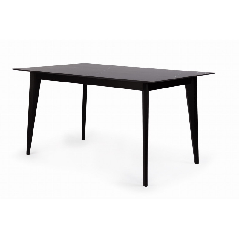 Stół Bord rozkładany 160 grey pitra (ciemny marmur)