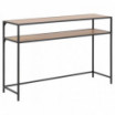 Konsola Seaford brązowy-czarny 120-35cm Actona