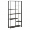 Regał Newcastle 79-30cm czarny Actona