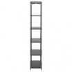 Regał Newcastle 69-30cm czarny Actona