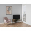 Szafka pod telewizor Seaford 120cm naturalny-czarny Actona