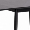 Stół Roxby 80/120 cm czarny