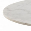 Stół Corby 105cm biały-czarny Actona