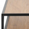 Konsola Seaford brązowy-czarny 120-35cm Actona