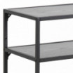 Konsola Seaford czarny 120-35cm Actona