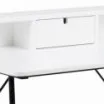 Biurko Pascal 100cm biały Actona
