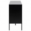 Komoda Seaford naturalny-czarny 120cm Actona
