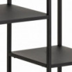 Regał Newcastle 79-30-86cm czarny Actona