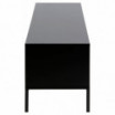 Szafka Seaford 140cm naturalny-czarny MDF Actona
