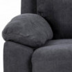 Fotel Mora 143-95cm szary Actona