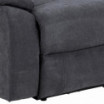 Fotel Mora 143-95cm szary Actona