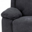 Fotel Mora 196-95cm szary Actona
