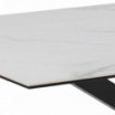 Stół Heaven 160-90cm biały-czarny Actona