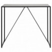 Stół barowy Seaford 120 cm czarny Actona