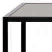 Stół barowy Seaford 120 cm czarny Actona