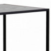 Stół barowy Seaford 120 cm czarny Actona