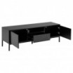 Szafka Seaford 140cm naturalny-czarny Actona