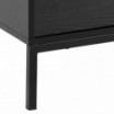 Szafka Seaford 140cm naturalny-czarny Actona