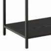 Regał Seaford czarny 135-35-150cm Actona