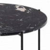 Stolik kawowy Avila 52 cm czarny marmur - Actona