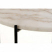 Stolik kawowy Avila 52 cm biały marmur - Actona