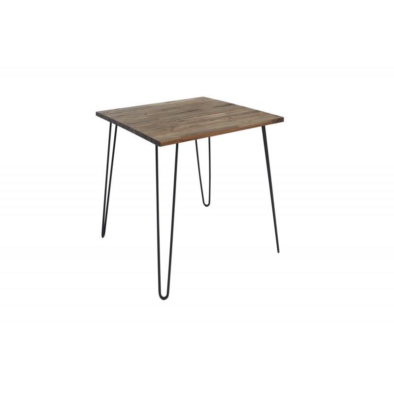 Stół Rac 80 cm brązowy