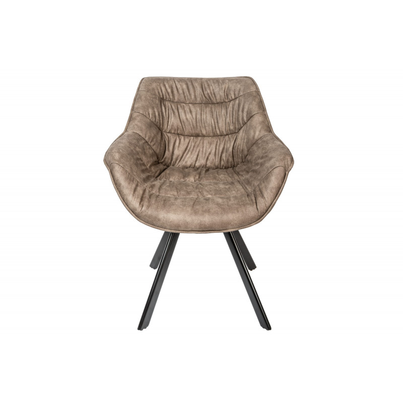 Krzesło Comfy Living ciemnoszare