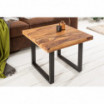 Stolik kawowy Nori 60 cm naturalny  ciemny