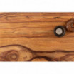 Stolik kawowy Nori 60 cm naturalny  ciemny