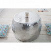 Stolik kawowy Tandor 60 cm srebrny