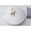 Stolik kawowy Tandor 60 cm srebrny z miedzi