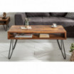 Stolik kawowy Rac 100 cm sheesham  naturalny
