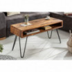 Stolik kawowy Rac 100 cm sheesham  naturalny