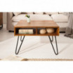 Stolik kawowy Rac 60 cm sheesham  naturalny