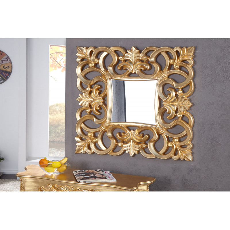 Lustro Venecja 75 cm złote