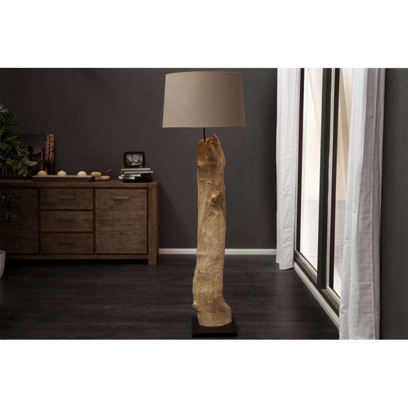 Lampa podłogowa Spanja beżowa