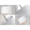 Lampa podłogowa Bowl biała