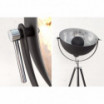 Lampa podłogowa Stan 160 cm srebrna