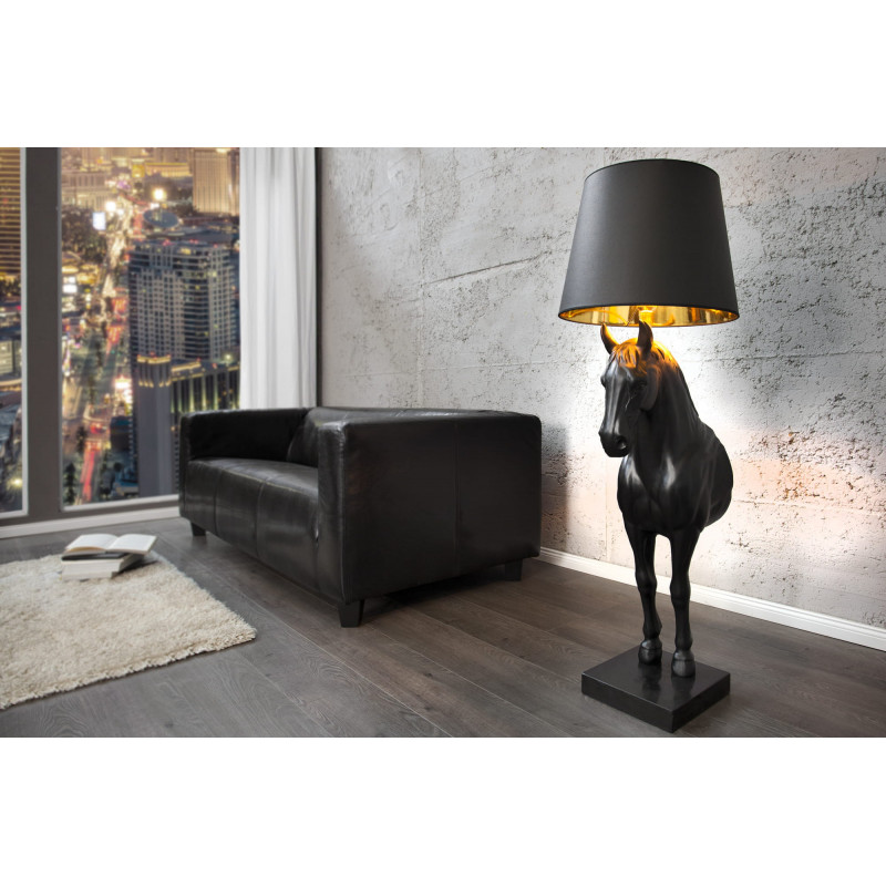 Lampa podłogowa Intense czarna