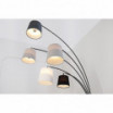 Lampa podłogowa Floor czarno-szara