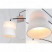 Lampa podłogowa Floor czarno-szara