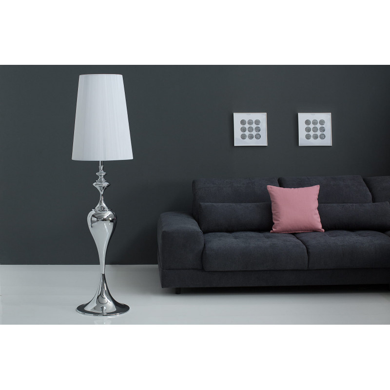 Lampa podłogowa Lora 160 cm biała