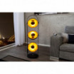 Lampa podłogowa Cama zestaw 3 czarno-złota