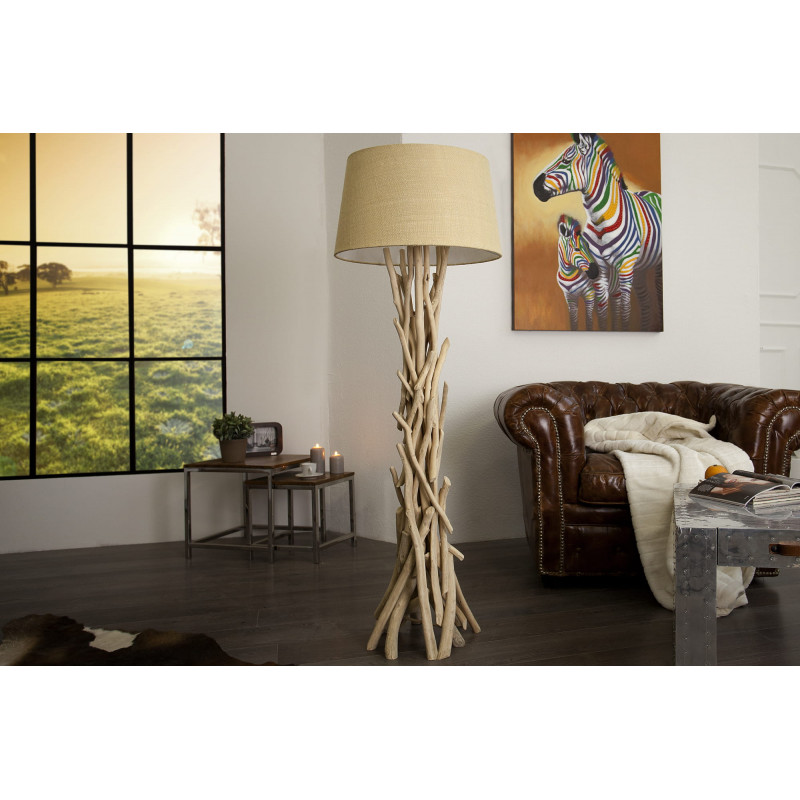Lampa podłogowa Safari 155 cm piaskowa