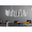 Lampa wisząca Classic 118 cm srebrna