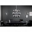 Lampa wisząca Galaxy 72 cm srebrna