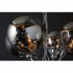 Lampa wisząca Galaxy 72 cm srebrna